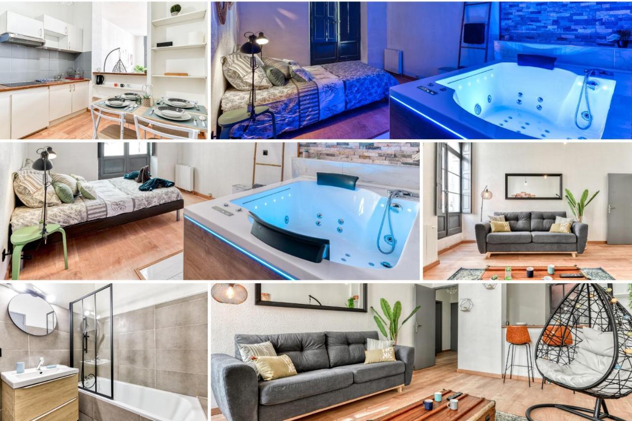 Parenthese Occitane -Wifi - Balneo- Parking Gratuit - Netflix Apartment Carcassonne Luaran gambar